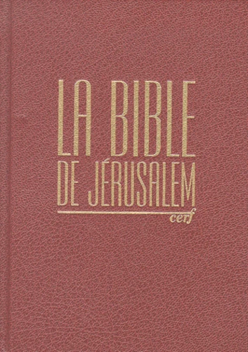 La Bible de Jérusalem (Hardcover, French language, Cerf)