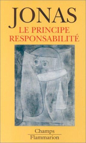 Hans Jonas: Le Principe responsabilité  (Paperback, 1999, Flammarion)