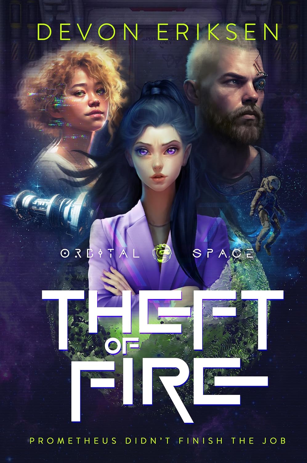 Devon Eriksen, Thea Magerand, Patty McIntosh-Mize: Theft of Fire (2023, Devon Eriksen LLC)