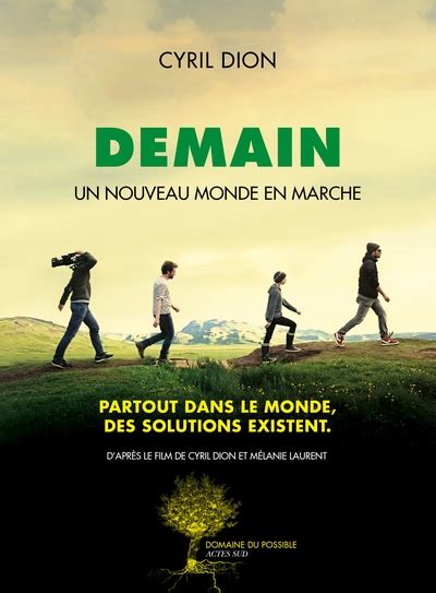 Cyril Dion, Actes Sud: Demain (Paperback, Actes Sud, French and European Publications Inc)