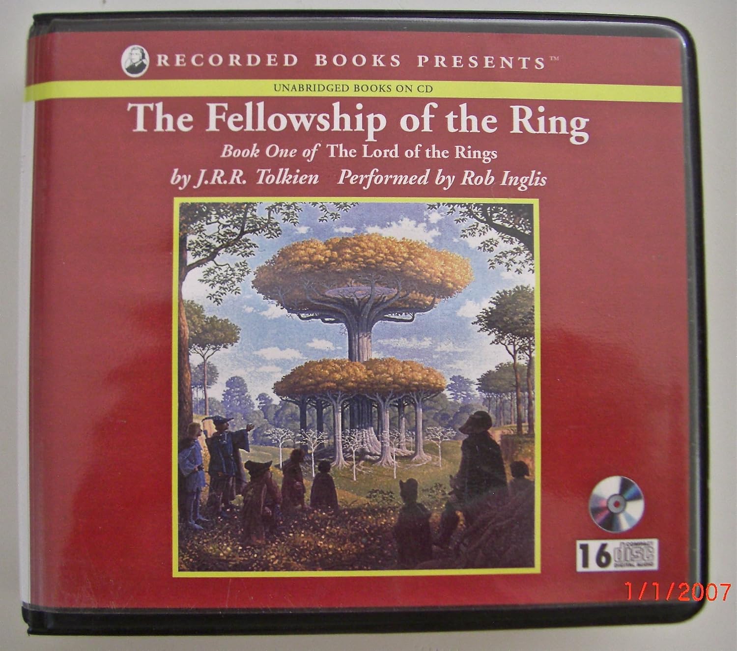 J.R.R. Tolkien, Rob Inglis: The Fellowship of the Ring (AudiobookFormat, 1990, Recorded Books)