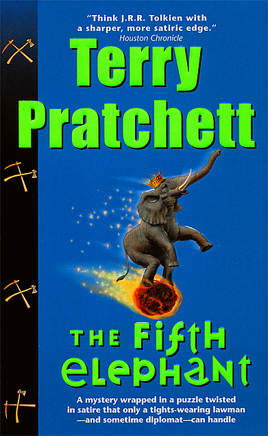 Pu lai qi (Pratchett, Terry): The fifth elephant (2001, HarperTorch)